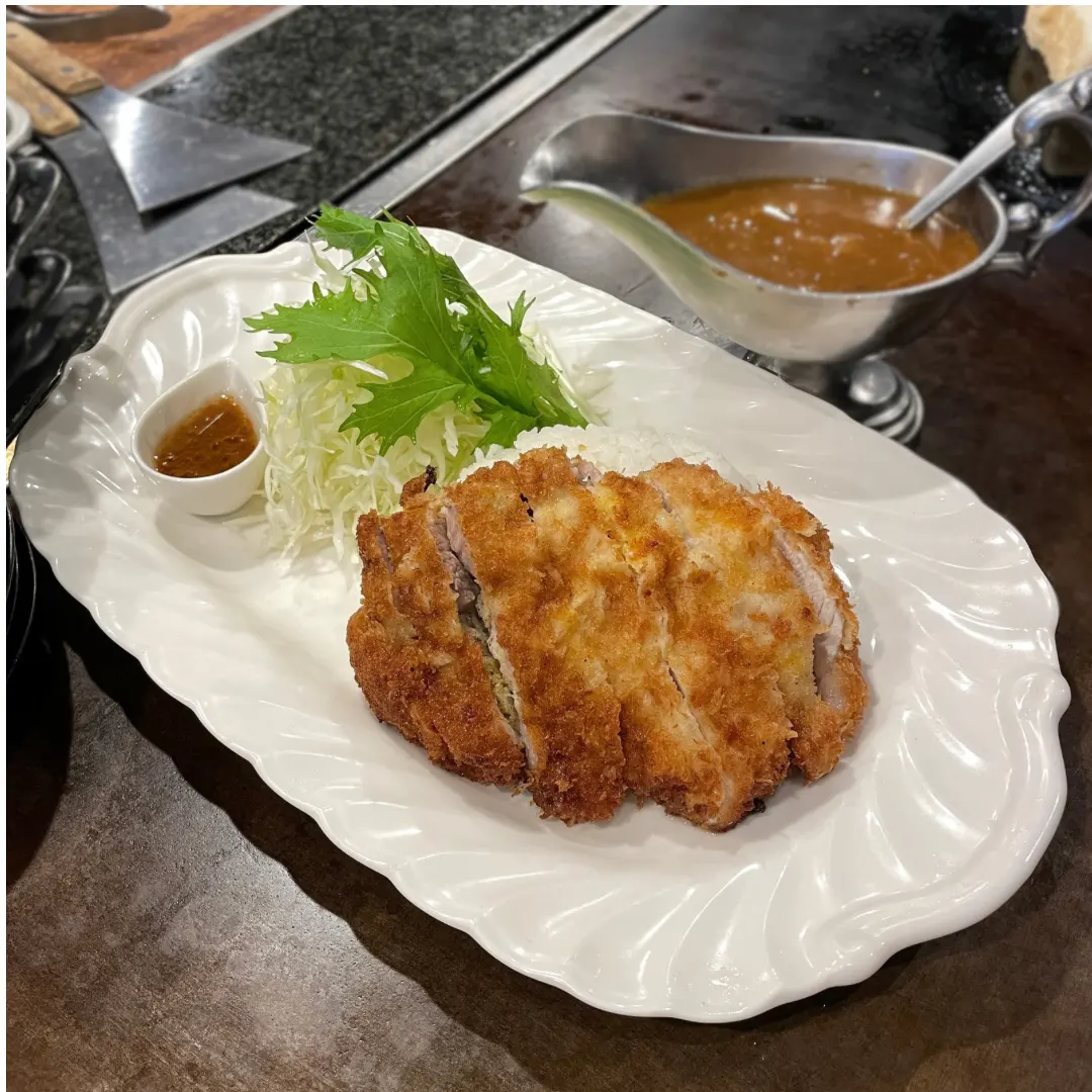 EJ牧場 昼メニュー ポークカツカレー
