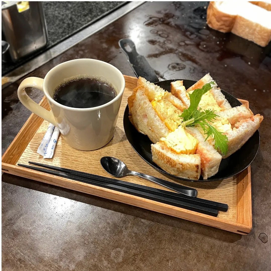 EJ牧場 朝メニュー 卵サンド